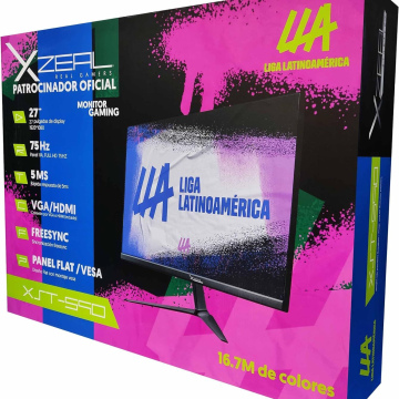 XZEAL Monitor Gamer 27 XZT-590 1Ms 75Hz Full HD VA LED HDMI XSMO277B