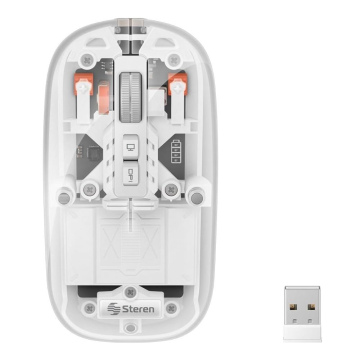 Mouse Bluetooth Transparente